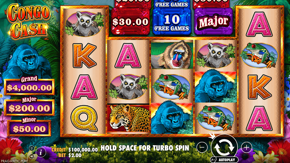 Congo Cash en versión DEMO Congo Cash en versión DEMO